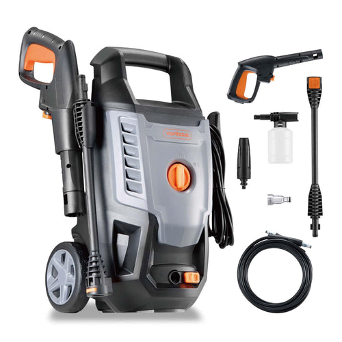 Hochdruckreiniger 1600W 130 bar mit Schaumkanone und 5m Schlauch