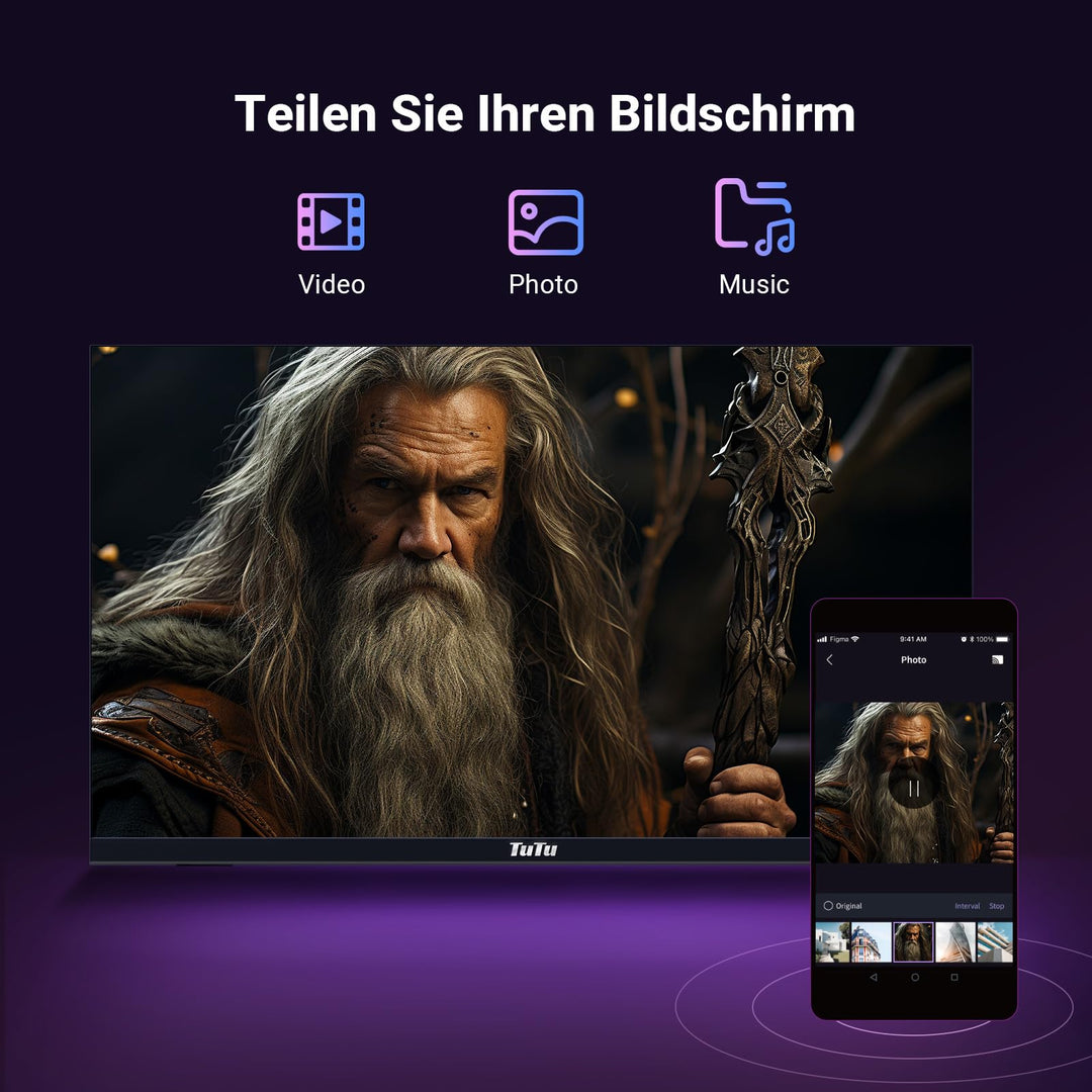 Smart TV 25 Zoll Full HD LED randlos VIDAA WLAN Triple Tuner - Bild 7