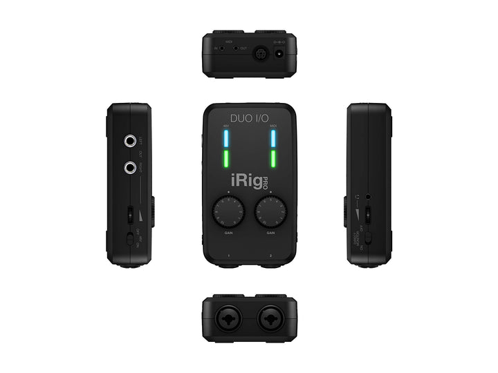 Audio-Interface 2-Kanal USB/MIDI mit Phantomspeisung für iOS Android Mac PC - Bild 6