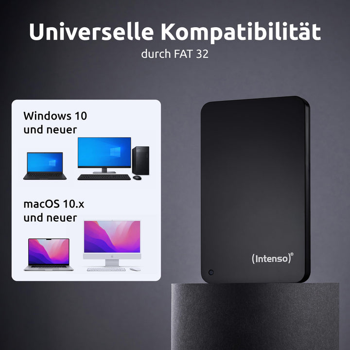 Externe Festplatte 2,5 Zoll Refurbished 1 TB USB 3.2 portabel - Bild 3