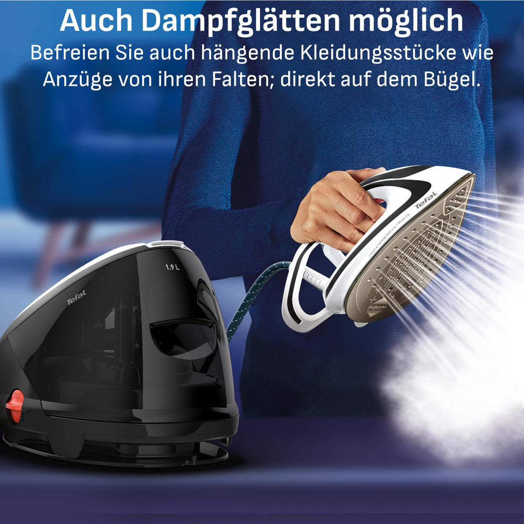 Dampfbügelstation 8 Bar 120g/min mit Anti-Kalk-Kollektor - Bild 2
