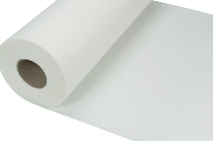 Ärztekrepp 2-lagig Weiss 50cm x 50m Liegenabdeckung 9 Rollen - Bild 3