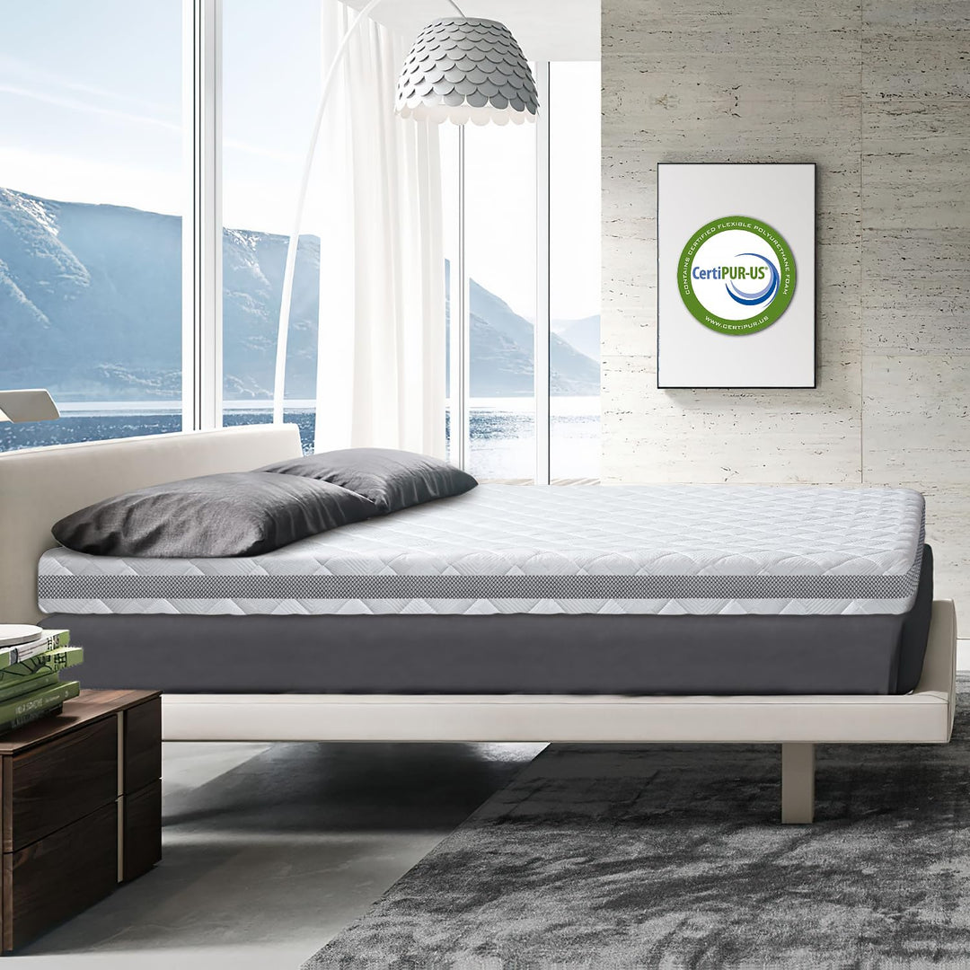 Matratzentopper Kaltschaum mit Gel 160x200cm H3/H4 10cm - Bild 8
