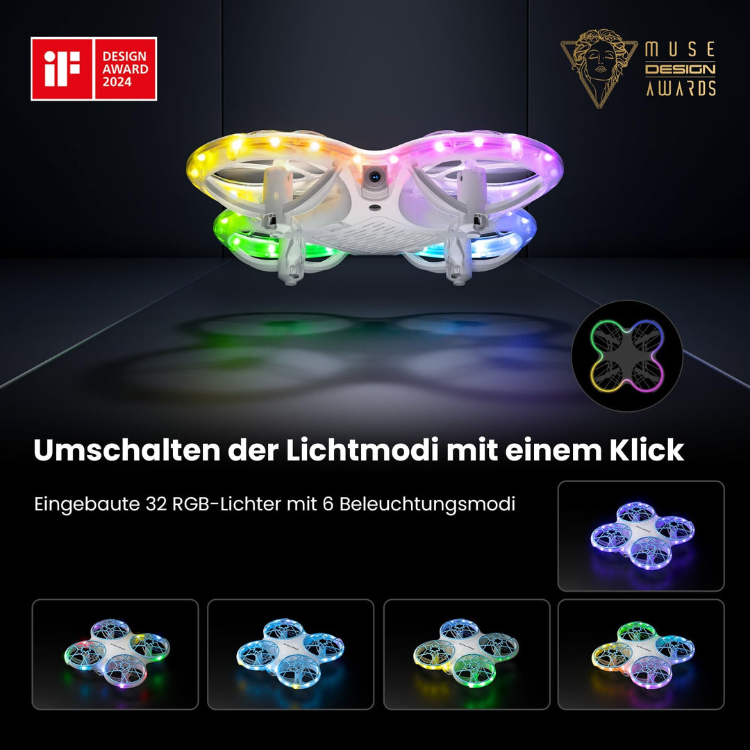 Kinder-Drohne mit 1080P HD-Kamera und STEM-Lernmodul 72g - Bild 4