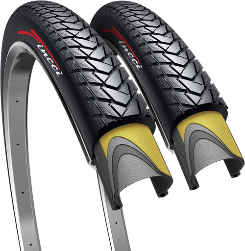 Fahrradreifen 28 Zoll 700x35c Faltbar mit Kevlar 2er Set