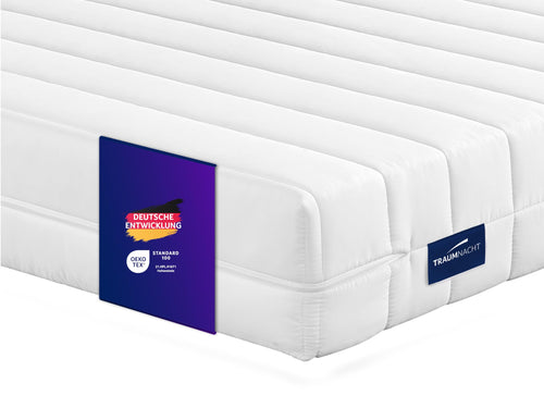 Kaltschaummatratze H3 90x200 cm 11 cm hoch waschbarer Bezug