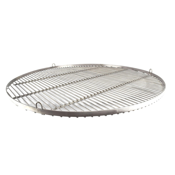Grillrost rund Edelstahl 50cm mit 3 Aufhängösen für Schwenkgrill - Bild 4