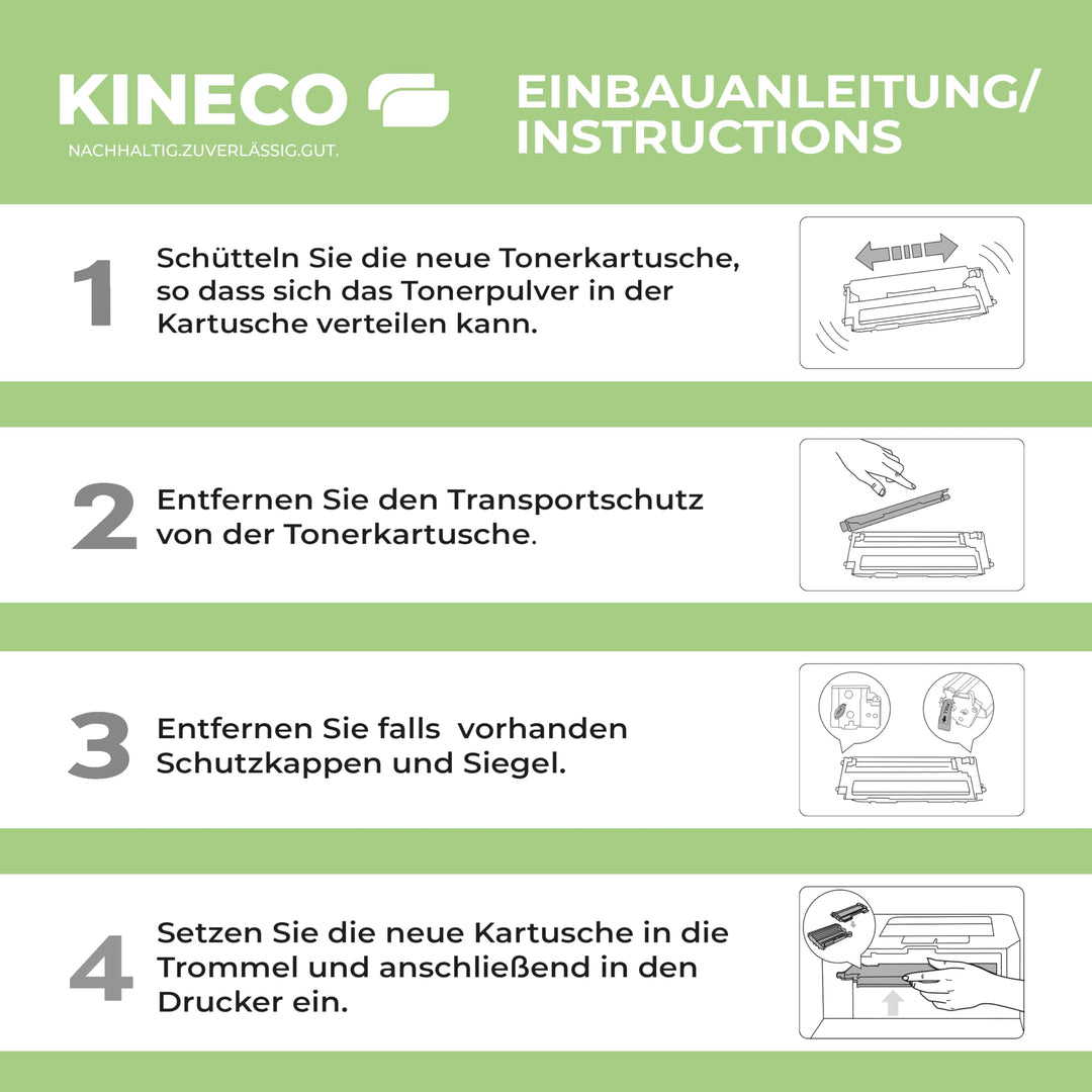 Toner-Multipack 5er Set kompatibel TN-243/TN-247 fuer Brother Farblaserdrucker - Bild 5