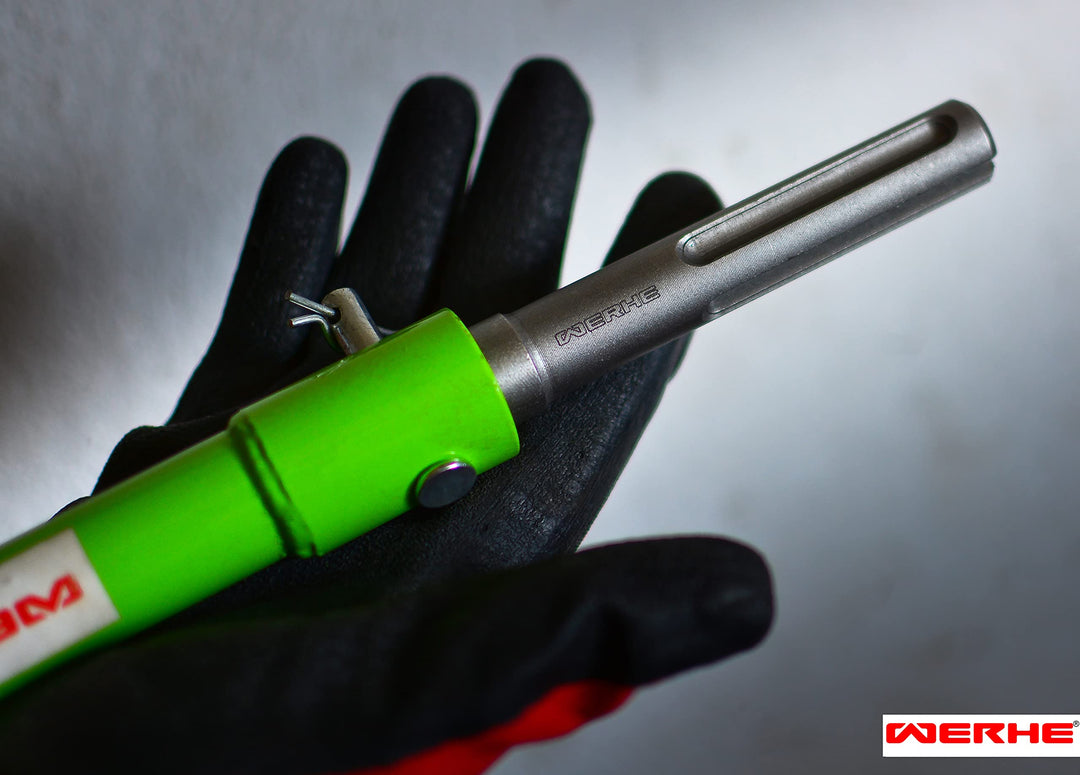 Erdbohrer 120 mm SDS Max Stahl für Zaunpfähle und Pflanzen - Bild 2