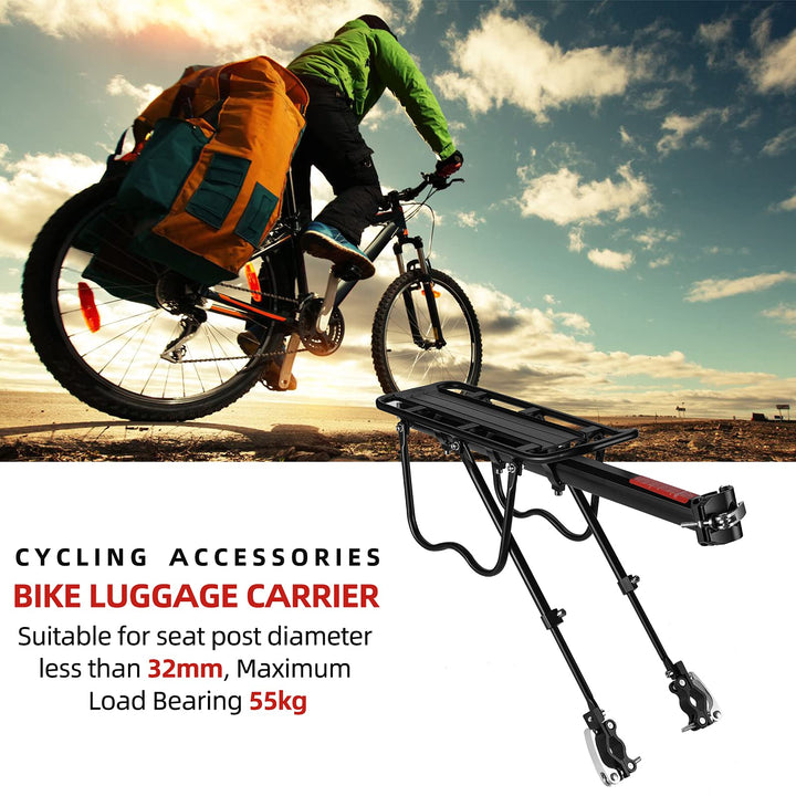 Fahrrad Gepäckträger Alu Schnellspanner 25 kg bis 29 Zoll - Bild 6