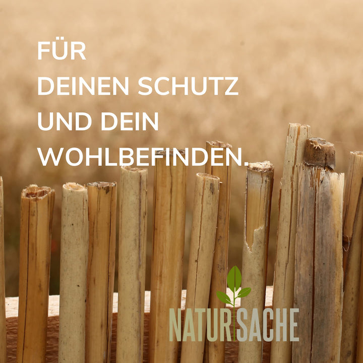 Schilfrohrmatte Sichtschutz Natur 1x6m für Balkon und Garten - Bild 6