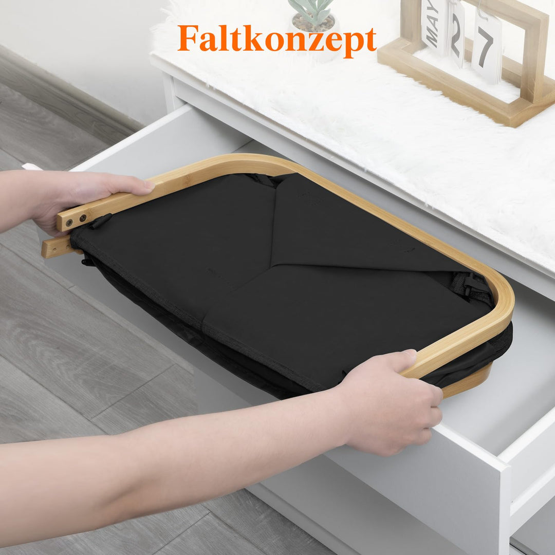 Pfandflaschen Sammelbehälter 150L mit Deckel 2 Fächer Schwarz - Bild 9