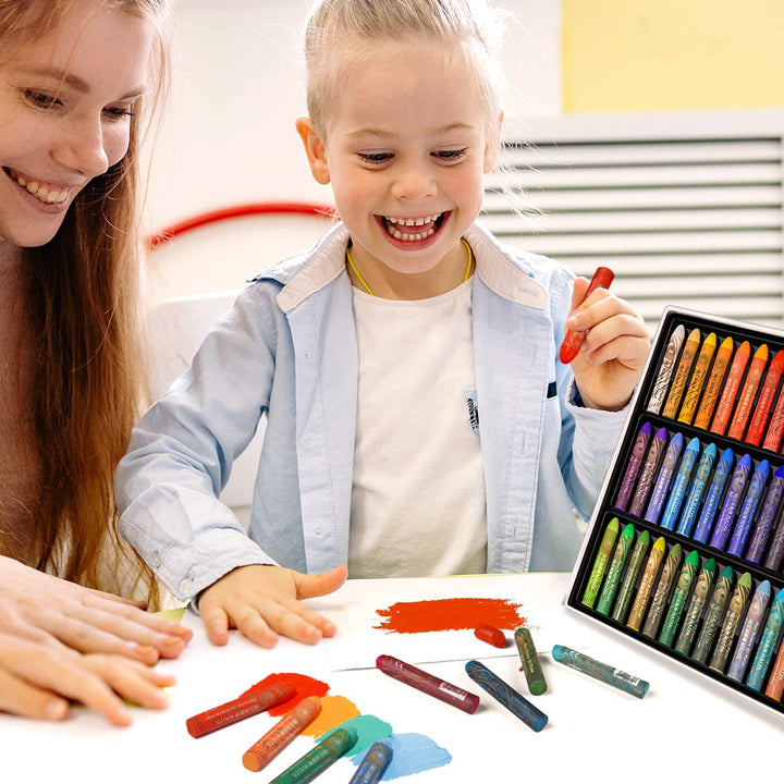 Ölpastellkreiden Set 72 Farben weich für Künstler und Studenten - Bild 7
