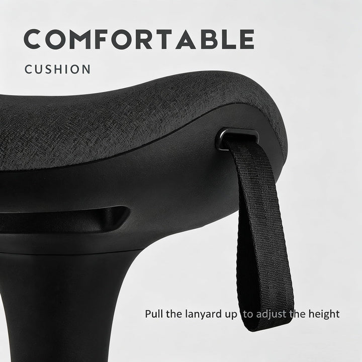 Stehhilfe Arbeitshocker Sattelkissen höhenverstellbar ergonomisch - Bild 5