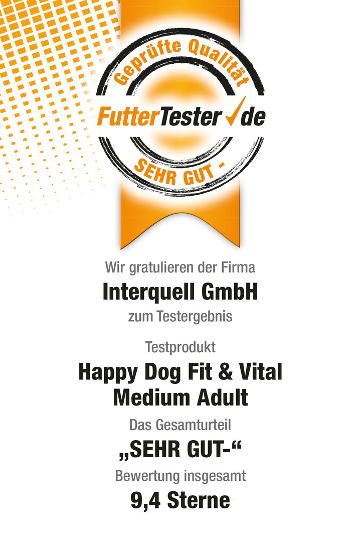 Hundetrockenfutter mittelgrosse Hunde weizenfreiOmega-3 12 kg - Bild 6