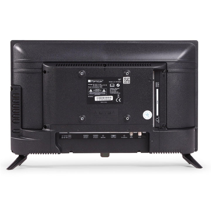 Camping LED TV 19 Zoll Triple Tuner 12V/230V mit PVR und HDMI - Bild 4