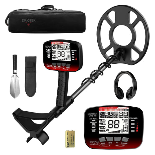 Metalldetektor Set 6 Modi IP68 Suchspule 25cm Tiefe für Erwachsene