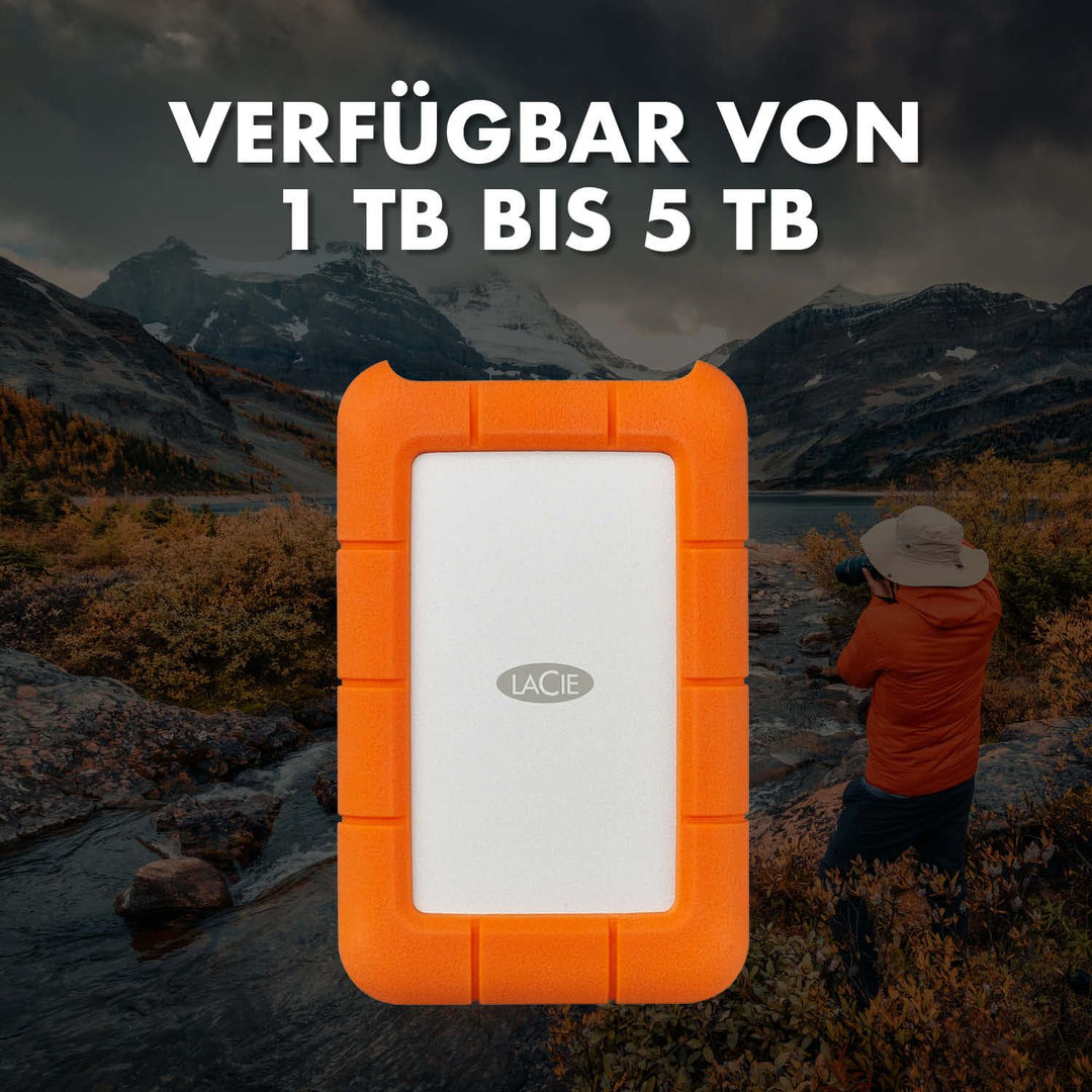 Externe Festplatte 1TB stoßfest wasserdicht USB 3.0 tragbar - Bild 7