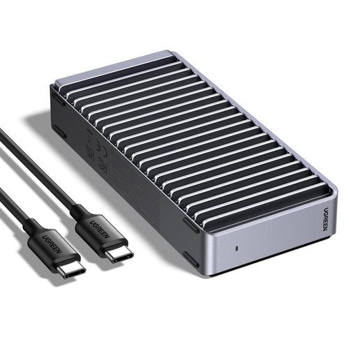 NVMe M.2 SSD Gehäuse 40 Gbps USB4 Thunderbolt 4 passiv gekühlt