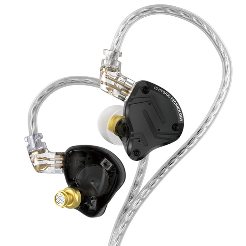 In-Ear-Kopfhörer HiFi 4BA+1DD Hybrid-Treiber 26dB Isolierung kabelgebunden