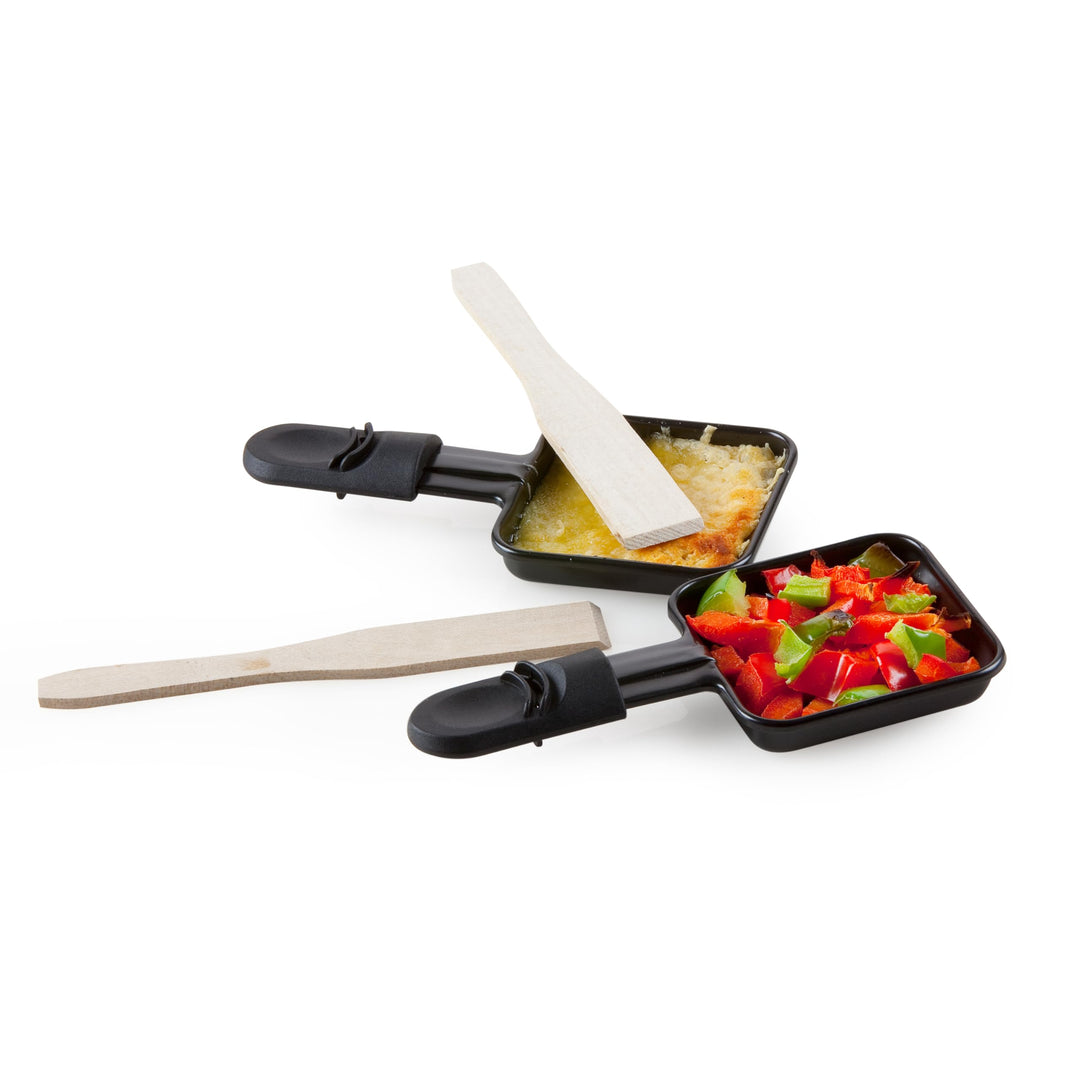 Raclette-Grill 3-in-1 mit Naturstein und Grillplatte fuer 8 Personen - Bild 6