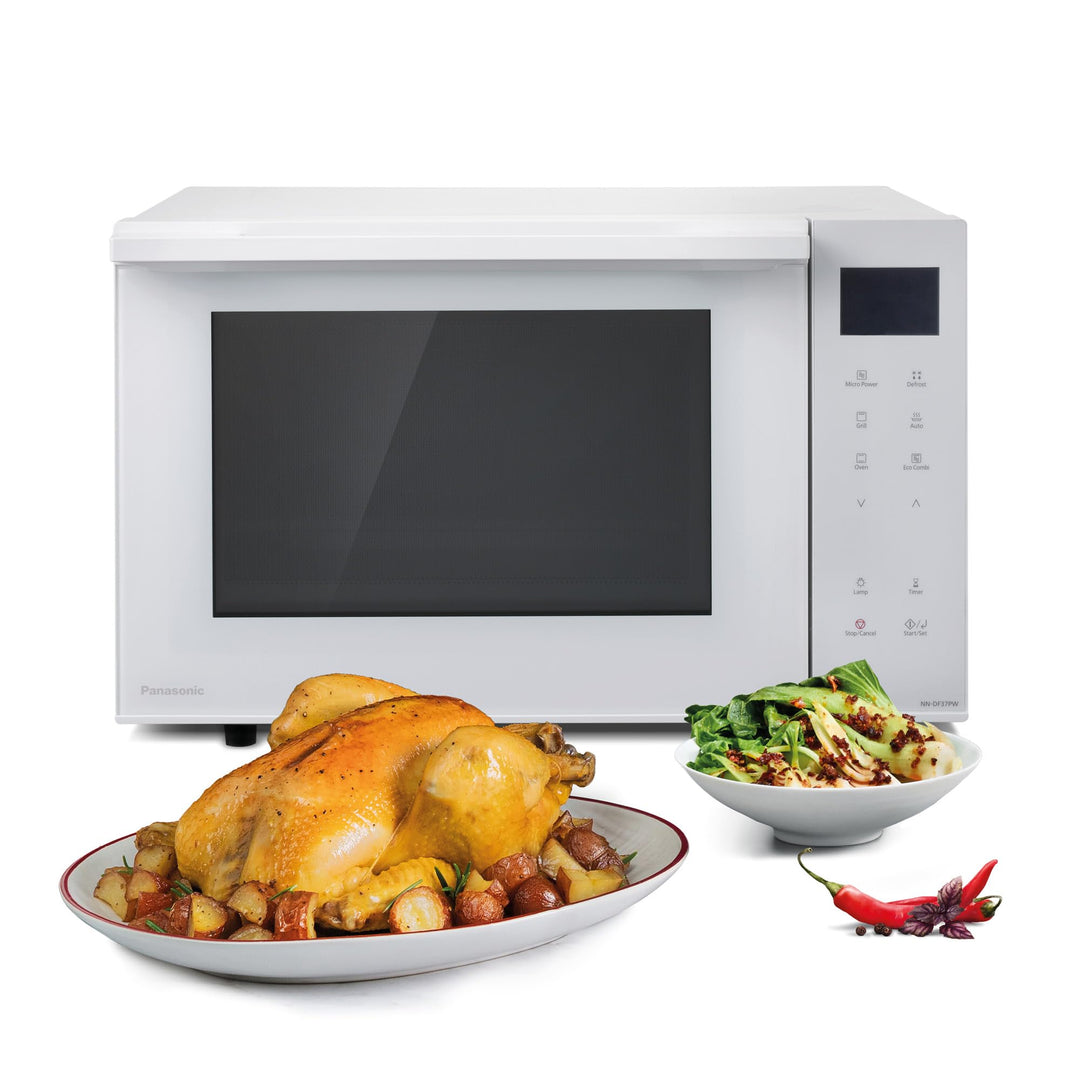 Kombi-Mikrowelle mit Grill 23 l Inverter-Technologie Flachbett weiss