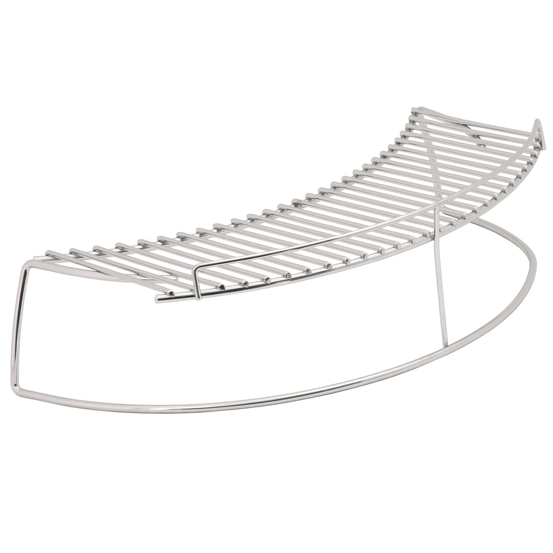 Warmhalterost Kugelgrill verchromt 45x14cm 2. Ebene 57cm Grills