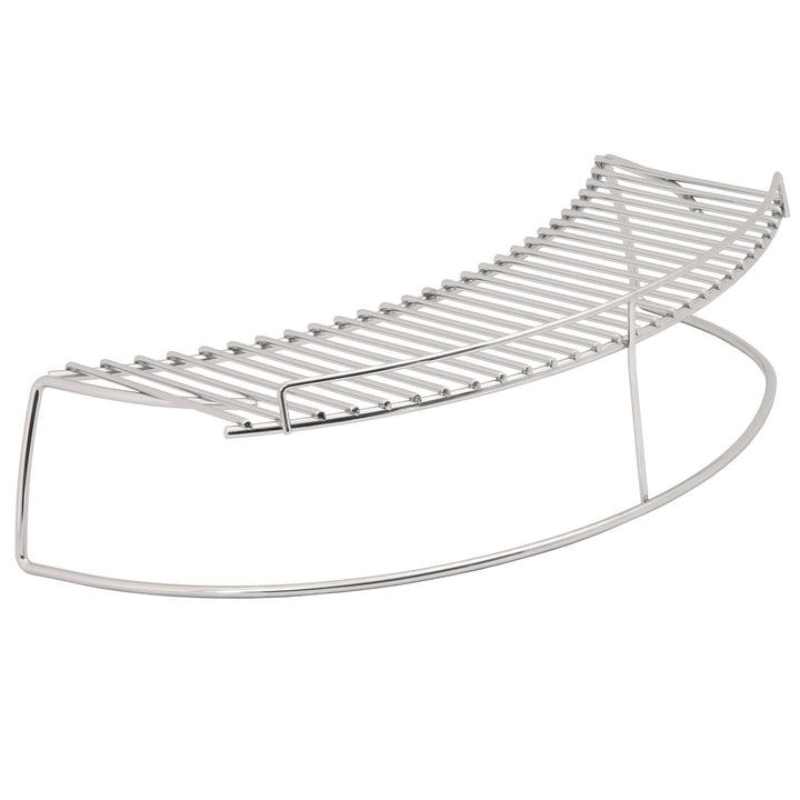 Warmhalterost Kugelgrill verchromt 45x14cm 2. Ebene 57cm Grills