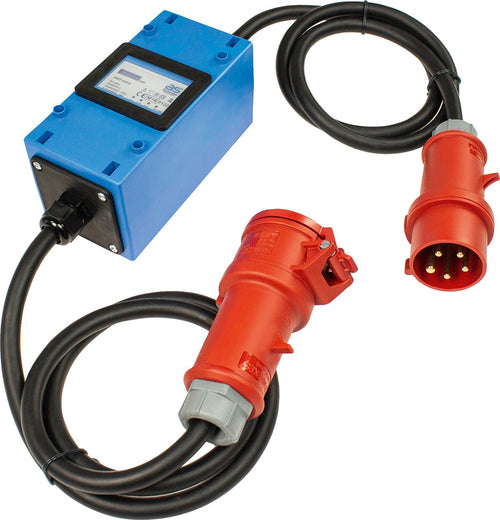 CEE Stromzähler 3-phasig MID-konform 400V/16A mit Anschlusskabel
