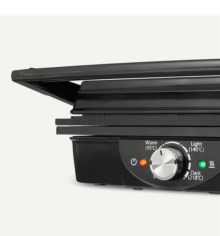 Elektrogrill 2000 W mit Antihaftplatten und Temperaturregelung - Bild 3