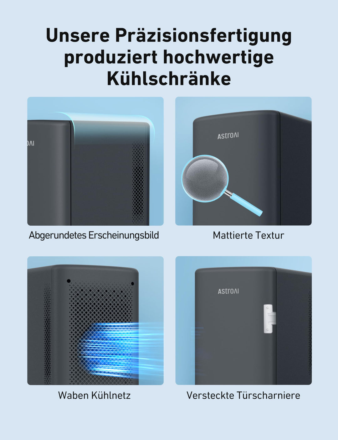 Mini Kühlschrank 6L mit Kühl- und Heizfunktion für Büro und Auto - Bild 6