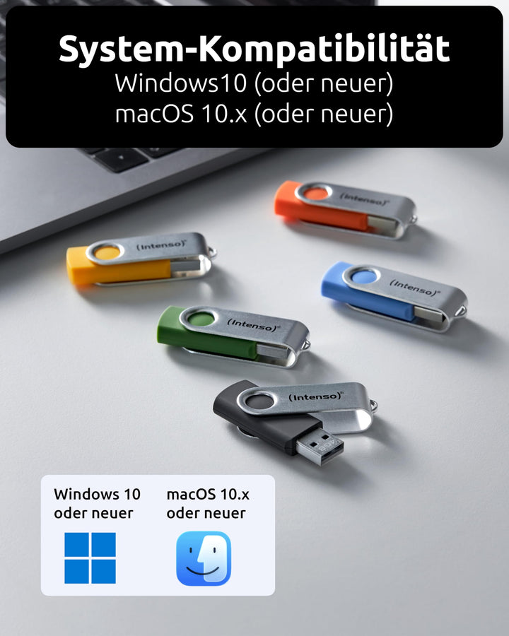 USB-Stick Set 4GB 20er-Pack USB 2.0 farbig sortiert - Bild 6