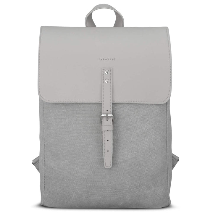 Damenrucksack Grau 10 L mit 13-Zoll-Laptopfach für Alltag