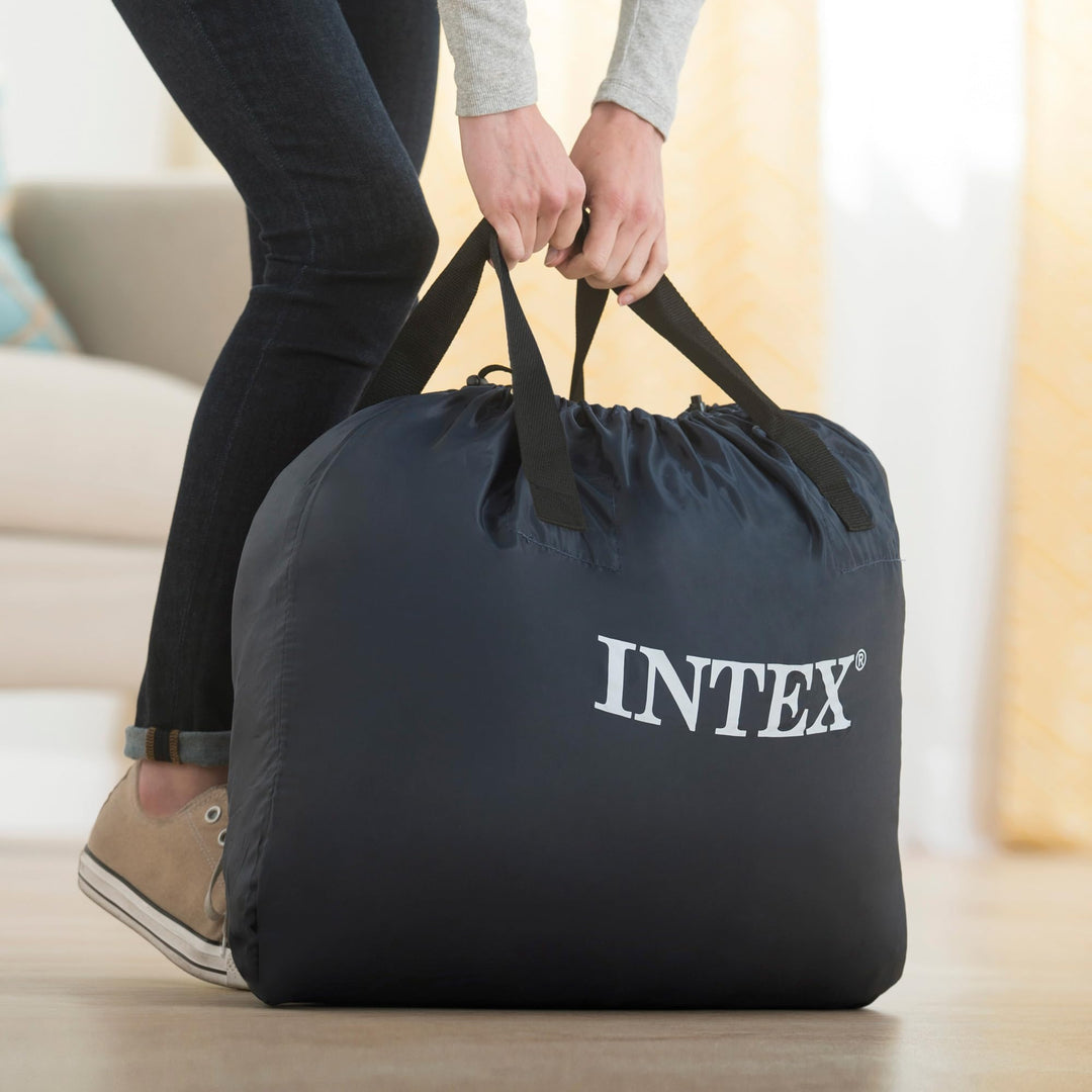 Luftbett Queen-Size Fiber-Tech 152x203x46 cm mit integrierter Pumpe - Bild 5