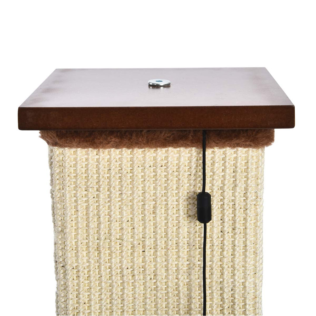 Kratzsäule Katze Jute 90 cm mit Spielzeug für grosse Rassen - Bild 4