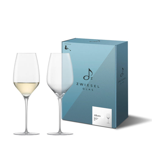 Weissweinglaeser Riesling mundgeblasen 426 ml 2er-Set