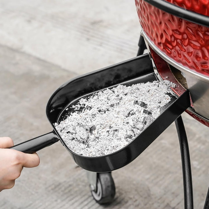 Asche-Schaufel Kamado Grill Pulverstahl für Keramikgrill M/L/XL - Bild 5