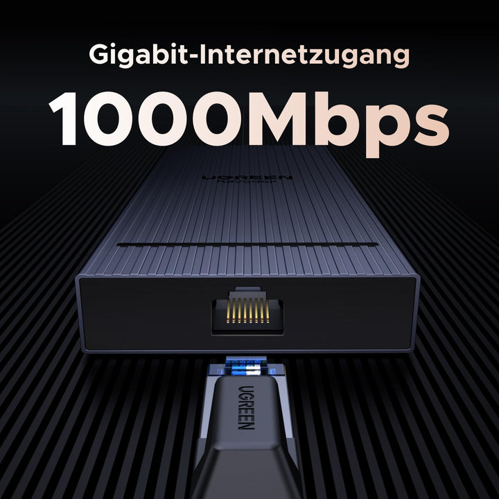 USB-C Docking Station Dual HDMI 4K@60Hz 10Gbps 100W PD - Bild 6