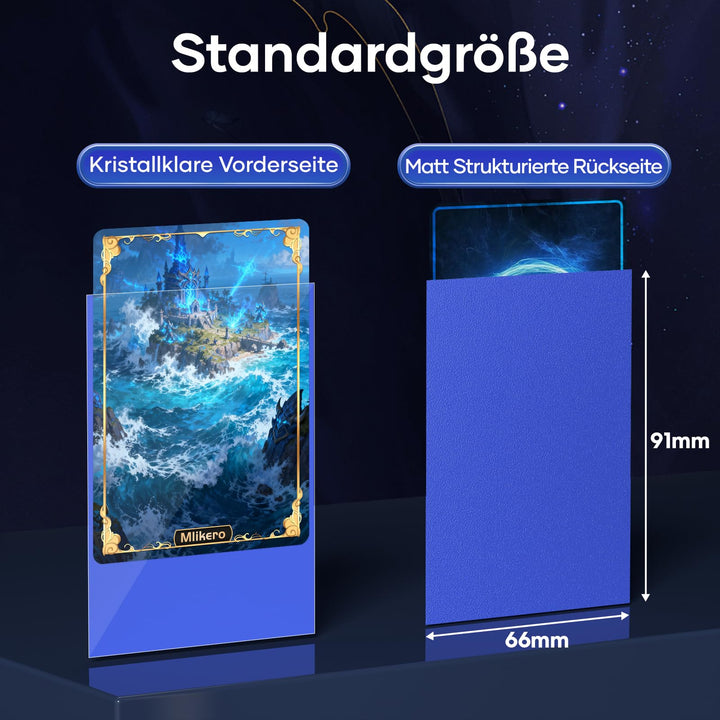 Kartenhüllen 1000 Stück Polypropylen 10 Farben 66x91mm MTG - Bild 2
