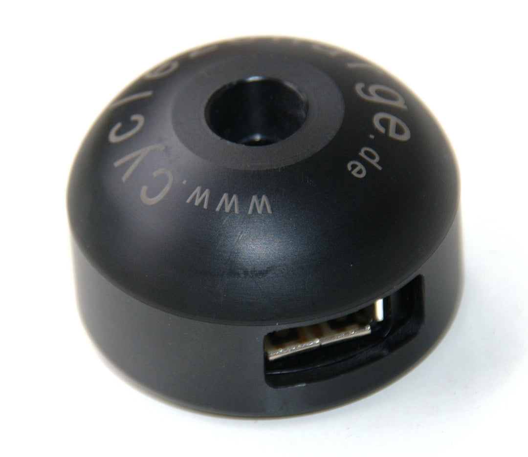 Fahrrad USB-Ladegerät für Ahead-Steuersatz Dynamo iPhone Android