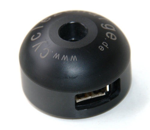 Fahrrad USB-Ladegerät für Ahead-Steuersatz Dynamo iPhone Android