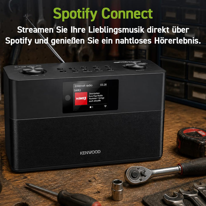 Stereo Internetradio DAB+ WLAN Bluetooth 2x10W mit Display - Bild 8