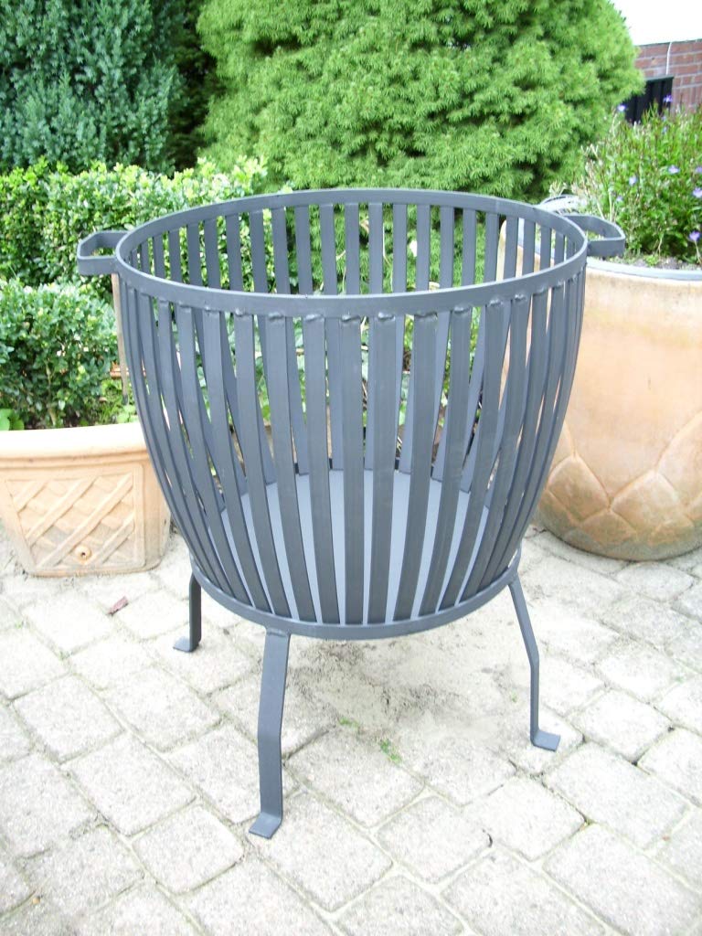 Feuerkorb Globus Gusseisen 67 cm Höhe für Garten und Lagerfeuer - Bild 7