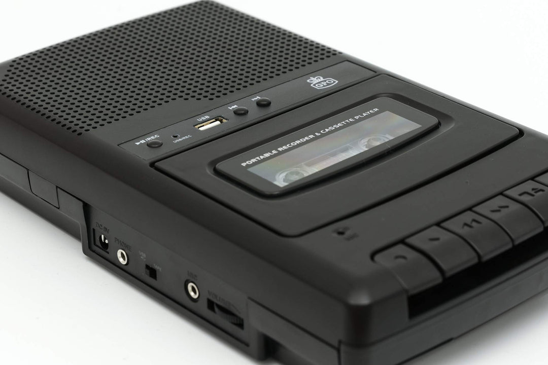Kassettenrekorder mit USB-Aufnahme, externem Mikrofon und MP3-Export - Bild 5
