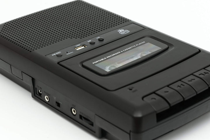 Kassettenrekorder mit USB-Aufnahme, externem Mikrofon und MP3-Export - Bild 5