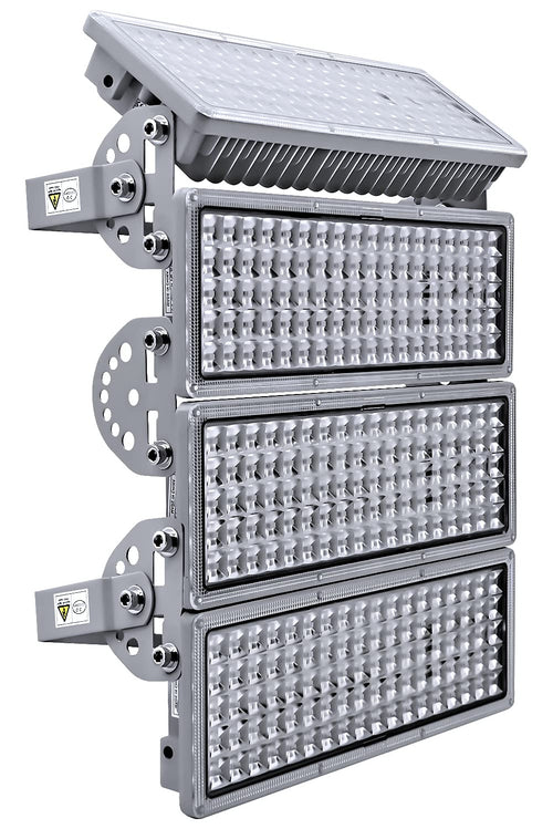 LED Flutlicht Aussen 400W 56000lm 6500K Kaltweiß 4-Module