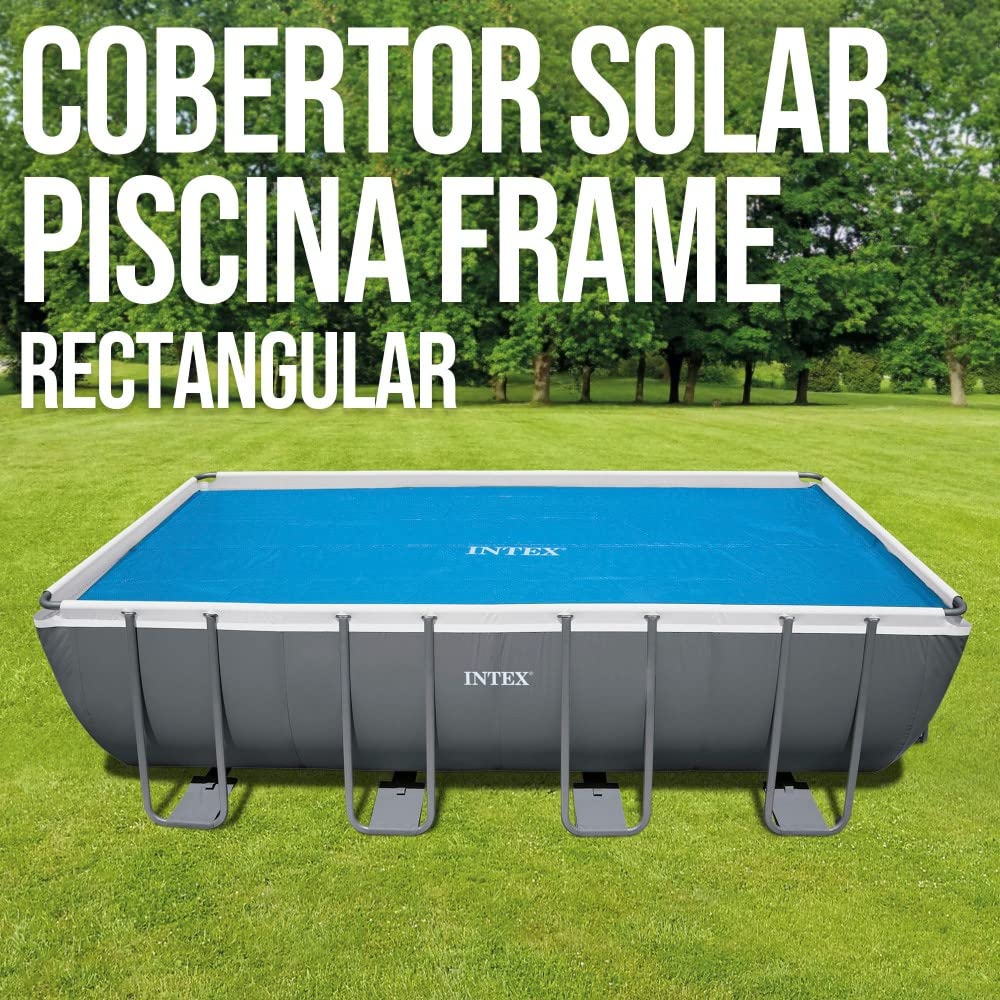 Solarabdeckplane Pool rechteckig 549x274 cm Polyethylen 160 Mikron - Bild 3