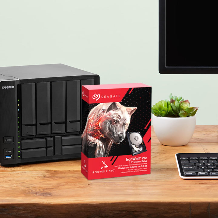 NAS-Festplatte 28TB SATA CMR IronWolf Pro fuer Dauerbetrieb - Bild 12
