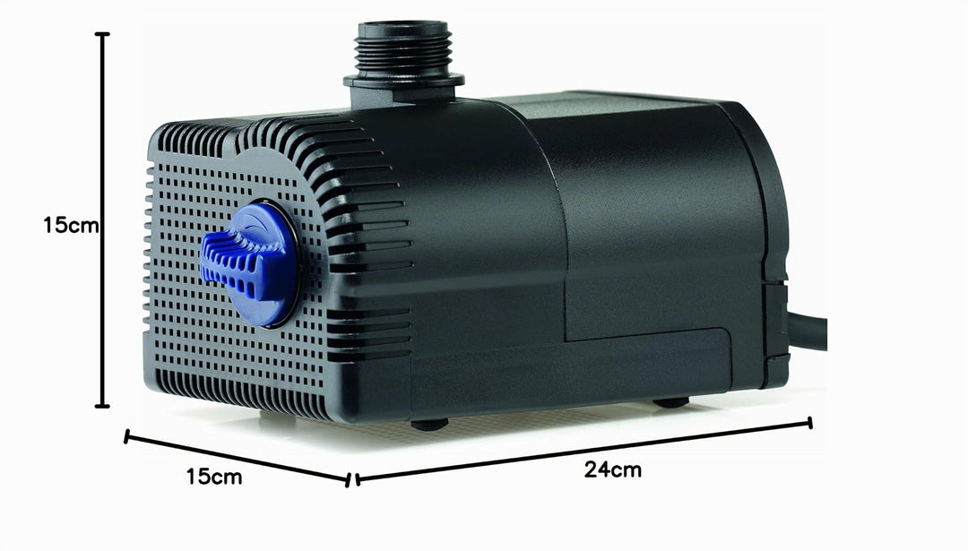 Wasserspielpumpe 2000 l/h mit Trockenaufstellung für Gartenbrunnen - Bild 5