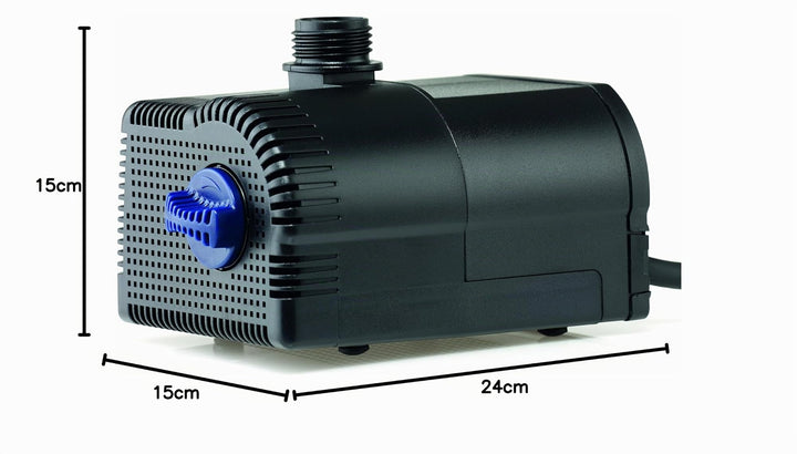Wasserspielpumpe 2000 l/h mit Trockenaufstellung für Gartenbrunnen - Bild 5